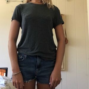 Brandy Melville grey soft tshirt top